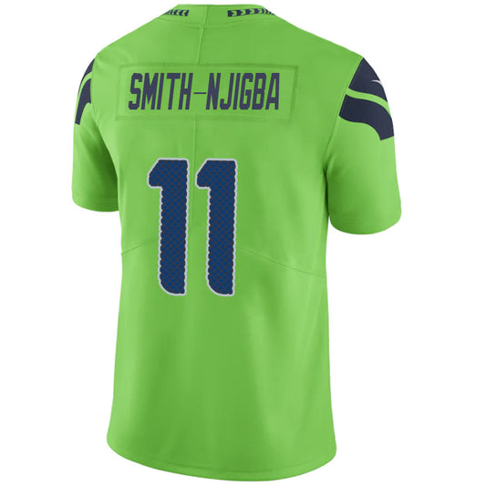 S.Seahawks #11 Jaxon Smith-Njigba Green Stitched Player Game Football Jerseys