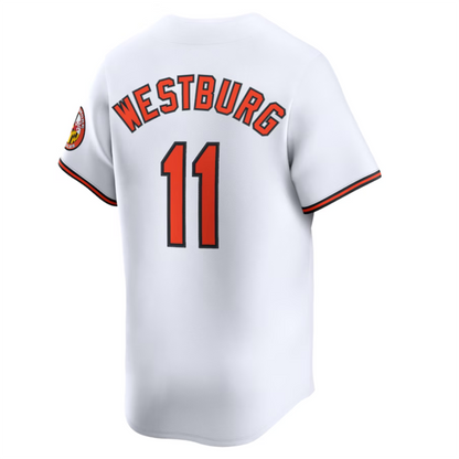 #11 Jordan Westburg Player B.Orioles White Limited Baseball Jerseys