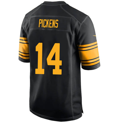 #14 George Pickens Player P.Steelers Black Game Football Jerseys