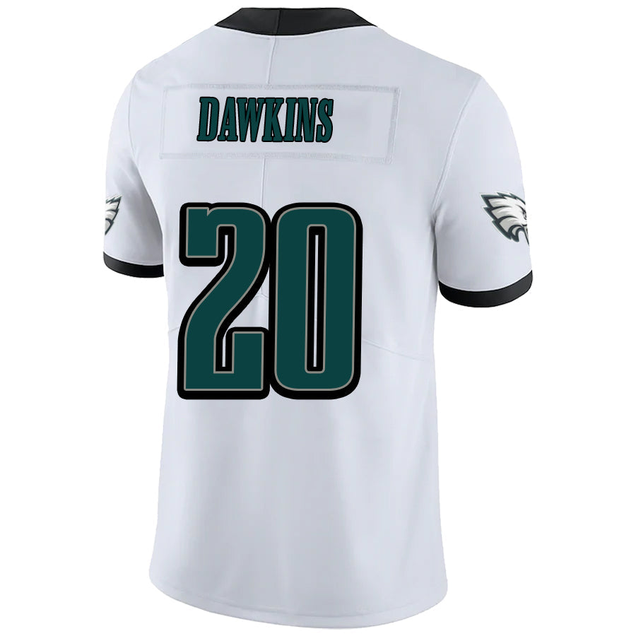 P.Eagles #20 Brian Dawkins White Stitched Player Vapor F.U.S.E. Limited Jersey