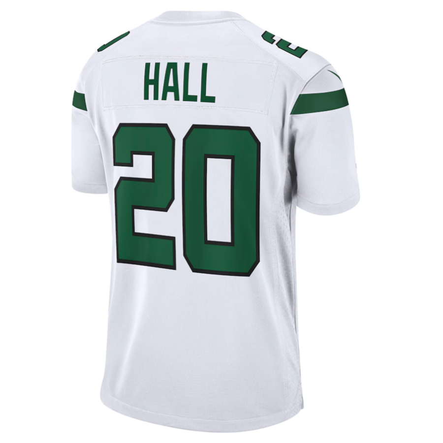 #20 Breece Hall Player NY.Jets White Game Football Jerseys