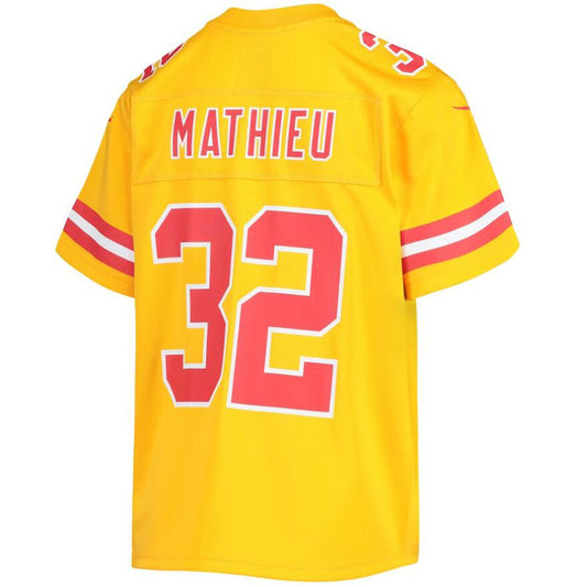 KC.Chiefs #32 Nick Bolton Player Gold Inverted Vapor Limited Football Jerseys