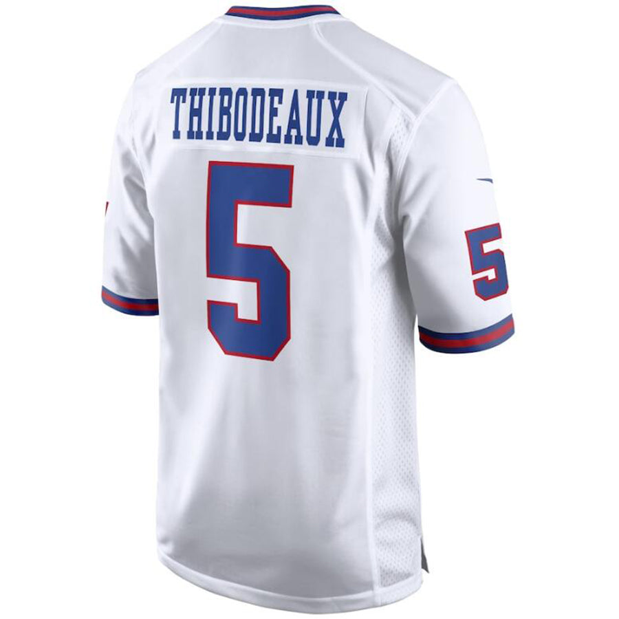#5 Kayvon Thibodeaux Player NY.Giants White Game Football Jerseys