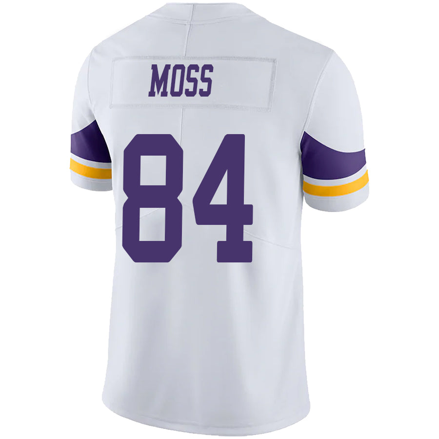 #84 Randy Moss Player MN.Vikings White Vapor F.U.S.E. Limited Football Jerseys