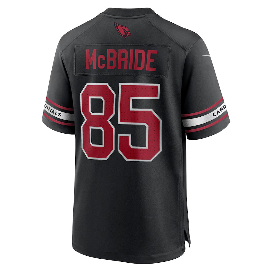 A.Cardinals #85 Trey McBride Player Black Alternate Game Football Jerseys