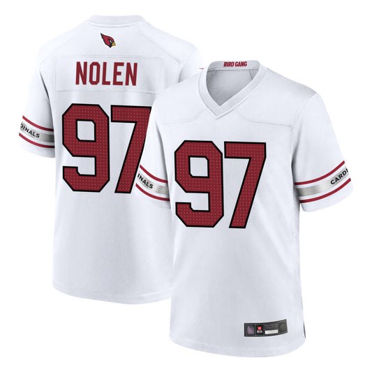 A.Cardinals #97 Walter Nolen Player White Game Football Jerseys