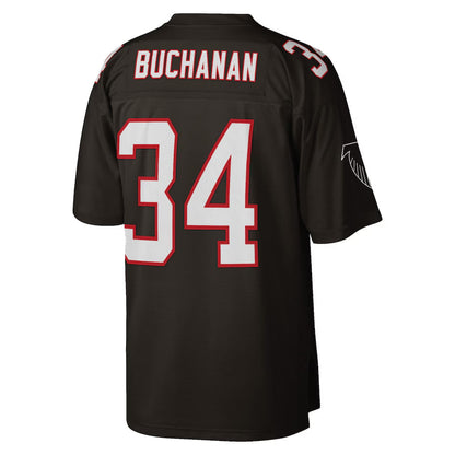 A.Falcons #34 Ray Buchanan Player Mitchell & Ness Retired Legacy Replica Black Football Jerseys