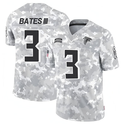 A.Falcons #3 Jessie Bates III Player Camo Salute to Service Limited Stitched Football Jerseys