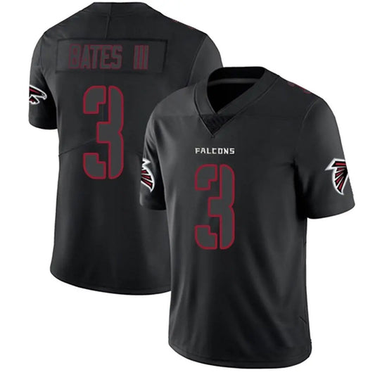 A.Falcons #3 Jessie Bates III Player Limited Black Impact Football Jerseys