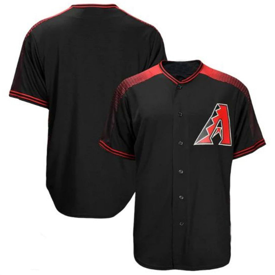 A.Diamondbacks Blank Player Replica Black Game Stitches Baseball Jerseys