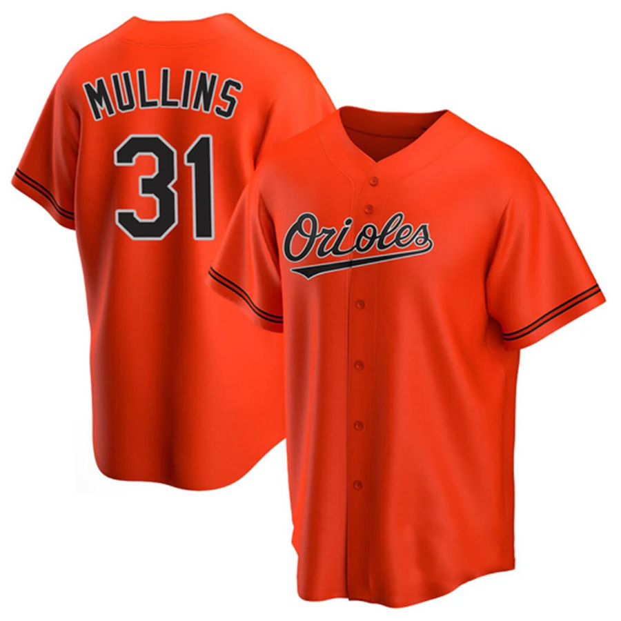 B.Orioles #31 Cedric Mullins Player Orange Limited Baseball Jerseys
