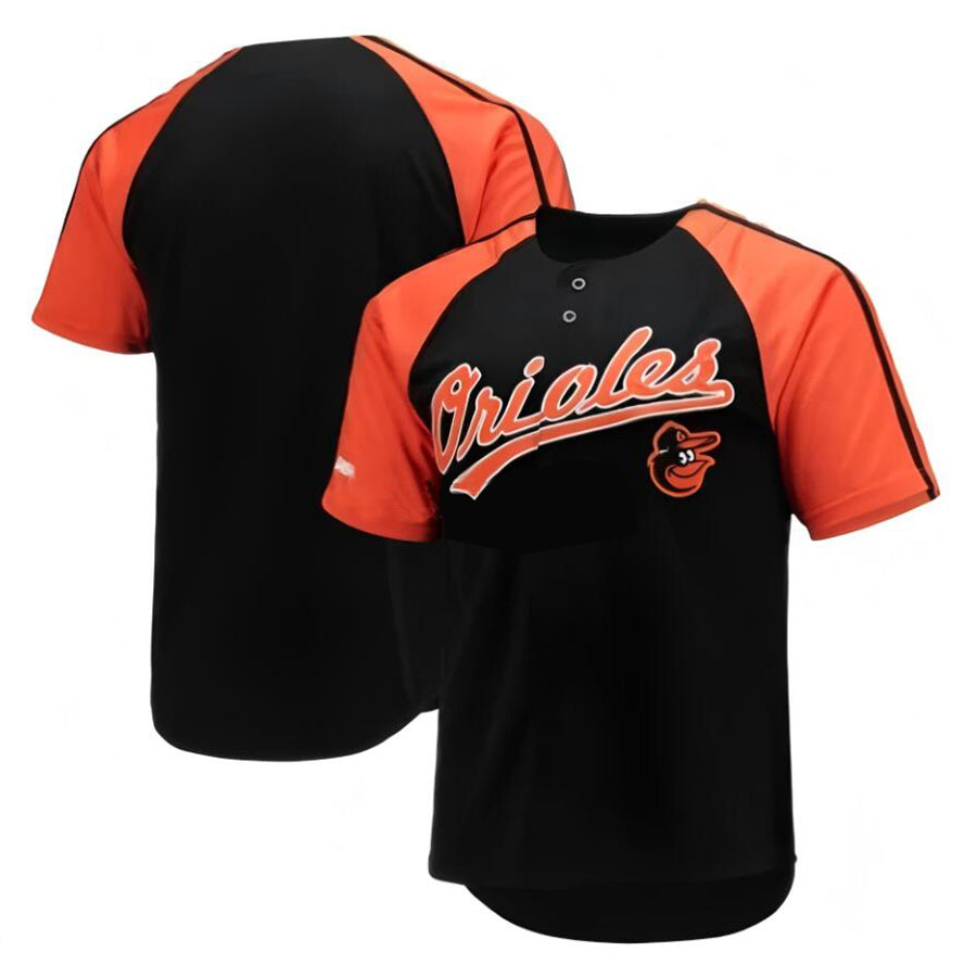 B.Orioles Blank Player Black Replica Game Baseball Jerseys