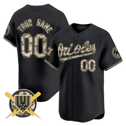 Custom B.Orioles Armed Forces Day Vapor Premier Limited ¨C All Stitched Baseball Jerseys