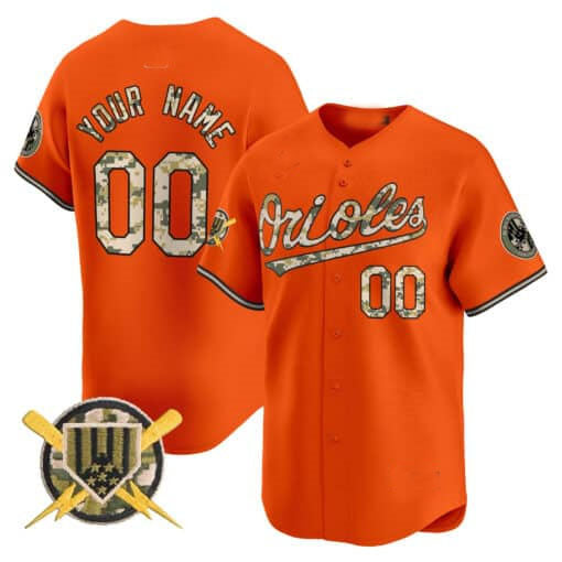 Custom B.Orioles Armed Forces Day Vapor Premier Limited ¨C All Stitched Baseball Jerseys
