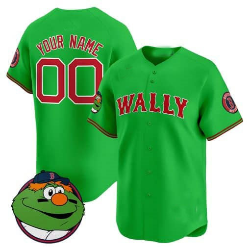 Custom B.Red Sox Wally Vapor Premier Limited¨C All Stitched Baseball Jerseys