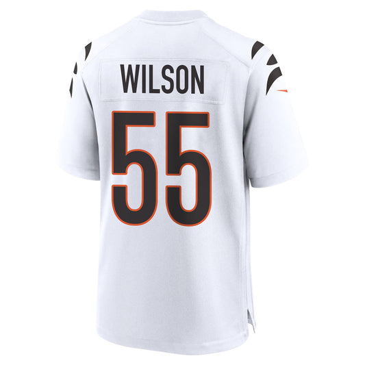 C.Bengals #55 Logan Wilson Player White Home Game Football Jerseys