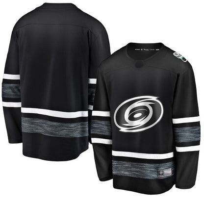 C.Hurricanes Blank Player Fanatics All-Star Game Replica Black Hockey Jerseys