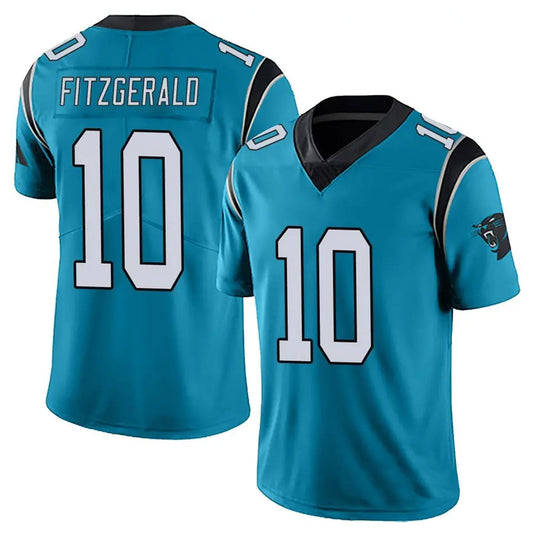 C.Panthers #10 Ryan Fitzgerald Player Blue Vapor Limited Football Jerseys