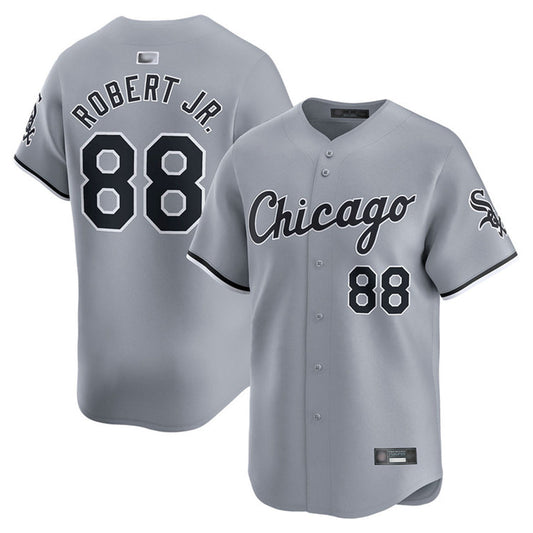 C.White Sox #88 Luis Robert Jr. Player Gray Road Limited Baseball Jerseys