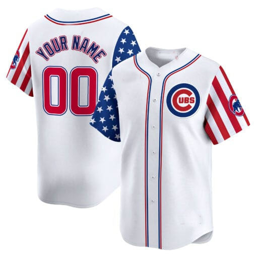 Custom C.Cubs Independence Day Vapor Premier Limited¨C All Stitched Baseball Jerseys