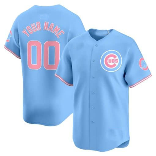 Custom C.Cubs Bubblegum Pink Vapor Premier Limited¨C Stitched Baseball Jerseys