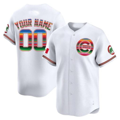 Custom C.Cubs Mexico Vapor Premier Limited¨C All Stitched Baseball Jerseys