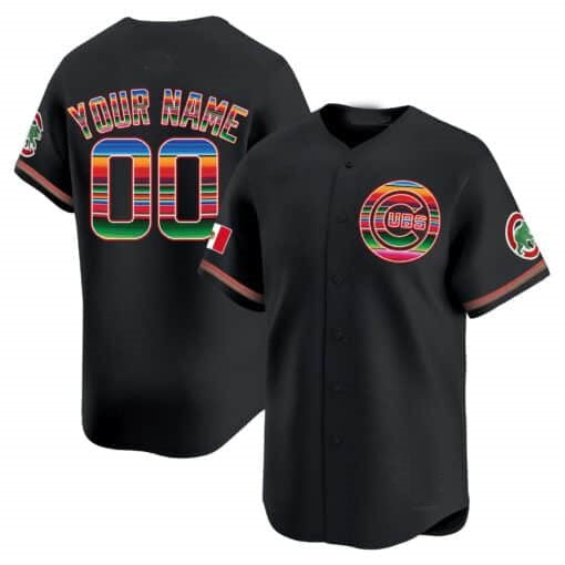 Custom C.Cubs Mexico Vapor Premier Limited¨C All Stitched Baseball Jerseys
