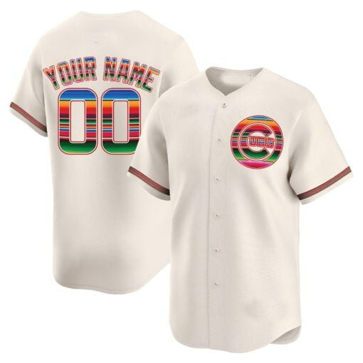 Custom C.Cubs Mexico Vapor Premier Limited¨C All Stitched Baseball Jerseys