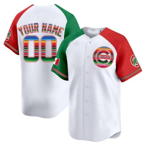 Custom C.Cubs Mexico Vapor Premier Limited¨C Stitched Baseball Jerseys