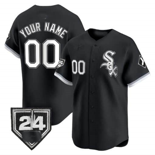 Custom C.White Sox Spring Training Patch Vapor Premier Limited Baseball Jerseys
