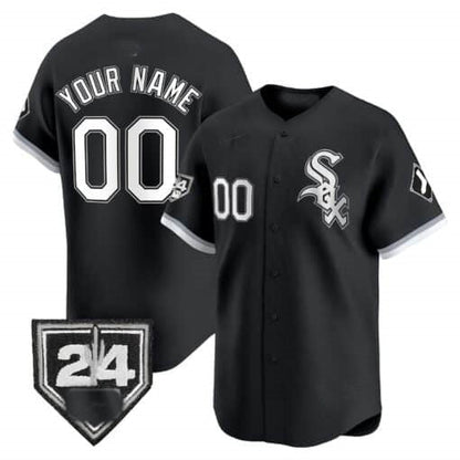 Custom C.White Sox Spring Training Patch Vapor Premier Limited Baseball Jerseys