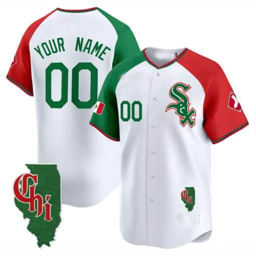 Custom C.White Sox Mexico Vapor Premier Limited Baseball Jerseys