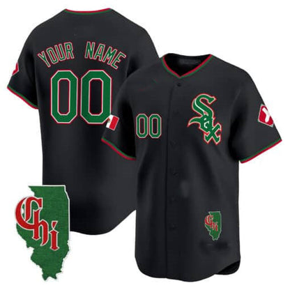 Custom C.White Sox Mexico Vapor Premier Limited Baseball Jerseys