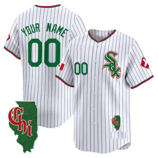 Custom C.White Sox Mexico Vapor Premier Limited Baseball Jerseys