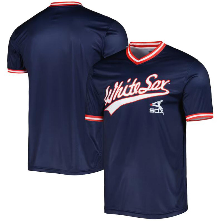 C.White Sox Blank Player Stitches Navy Cooperstown Collection Baseball Jerseys