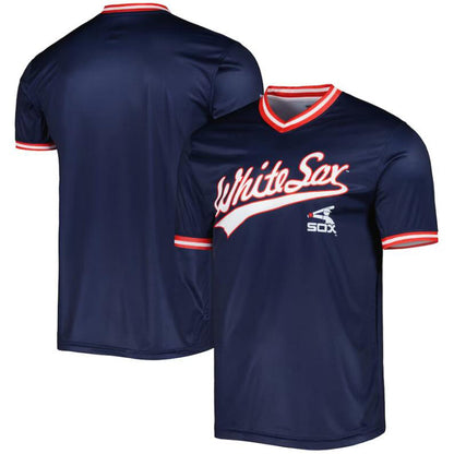 C.White Sox Blank Player Stitches Navy Cooperstown Collection Baseball Jerseys