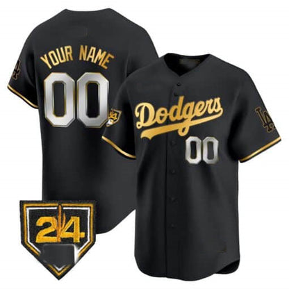Custom LA.Dodgers Spring Training Patch Vapor Premier Limited Stitched Baseball Jerseys