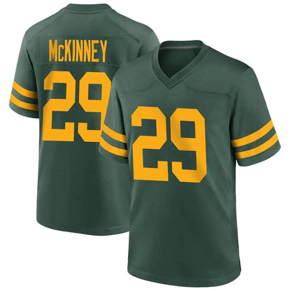 GB.Packers #29 Xavier McKinney Player Limited Green Alternate Vapor Football Jerseys