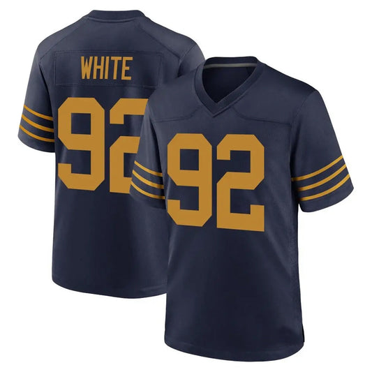 GB.Packers #92 Reggie White Player Navy The 1923 Classic Game Football Jerseys