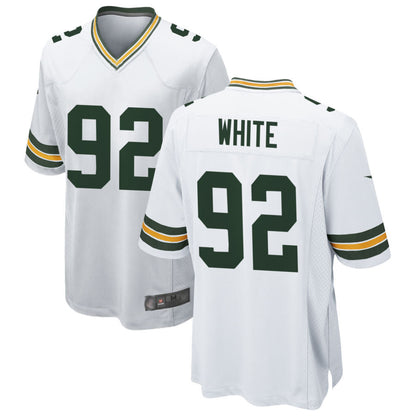 GB.Packers #92 Reggie White Player White Home Game Football Jerseys£¨¸±±¾£©