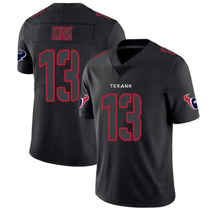 H.Texans #13 Christian Kirk Player Limited Black Impact Football Jerseys