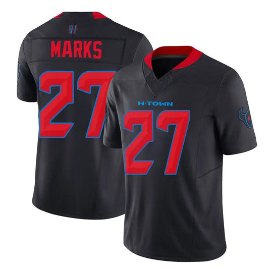 H.Texans #27 Woody Marks Player Navy Alternate Vapor F.U.S.E. Limited Football Jerseys
