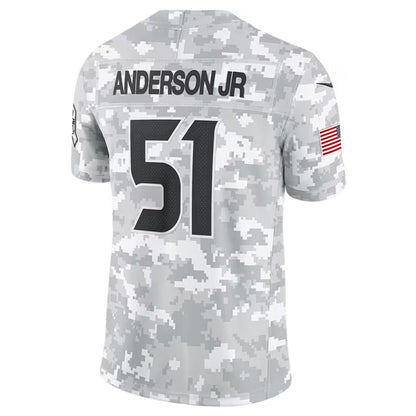 H.Texans #51 Will Anderson Jr. Player Arctic Camo Salute to Service Limited Football Jerseys