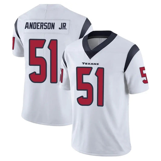 H.Texans #51 Will Anderson Jr. Player White Vapor Limited Football Jerseys