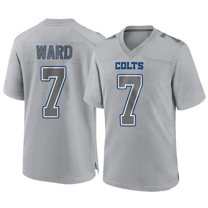 IN.Colts #7 Charvarius Ward Player Game Gray Fashion Football Jerseys