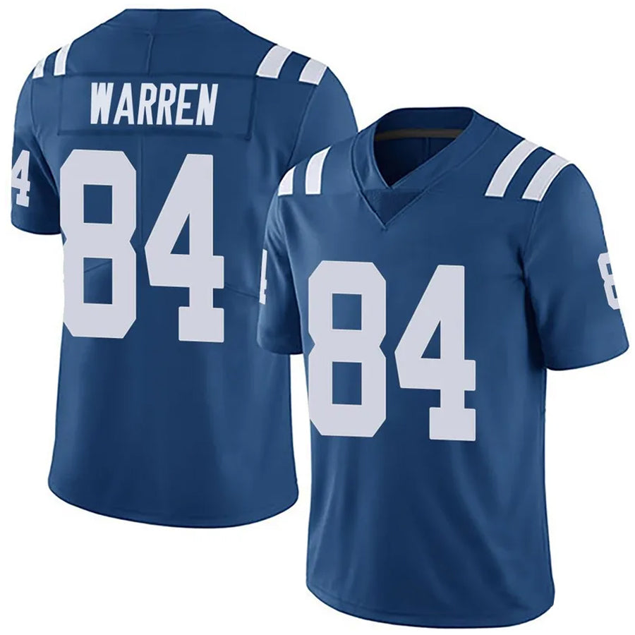 IN.Colts #84 Tyler Warren Player Royal Vapor F.U.S.E. Limited Football Jerseys