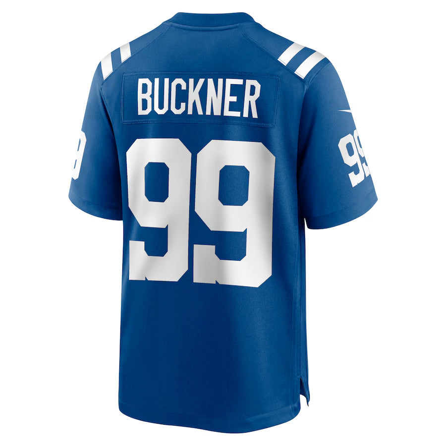 IN.Colts #99 DeForest Buckner Player Royal Home Game Football Jerseys
