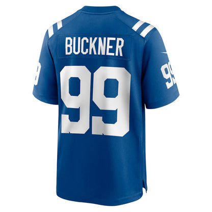 IN.Colts #99 DeForest Buckner Player Royal Home Game Football Jerseys