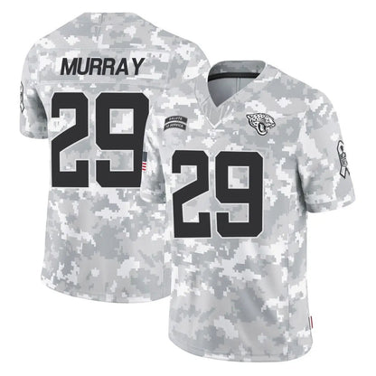 J.Jaguars #29 Eric Murray Player Arctic Camo Salute to Service Limited Football Jerseys