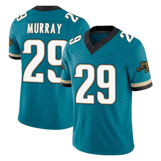 J.Jaguars #29 Eric Murray Player Teal Prowler Throwback Vapor F.U.S.E. Limited Football Jerseys